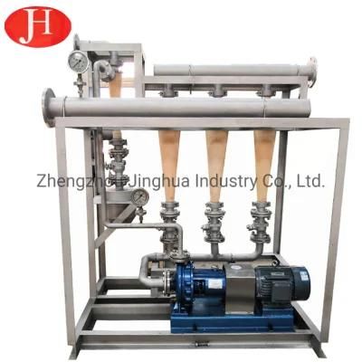 Sweet Potato Starch Slurry Sand Remove Machine Desand Equipment Starch Processing Line