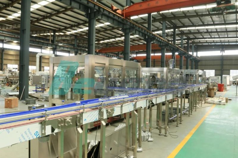 High Technology Linear Type Beer Can Bottling Line