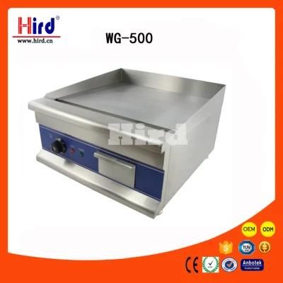 Electric Griddle (Wg-500) Flat/ Mirror Ce Bakery Equipment BBQ Catering Equipment Food ...
