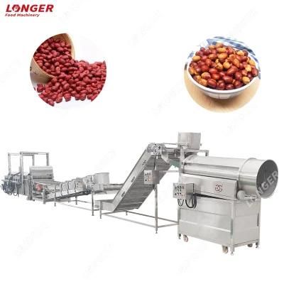 Cashew Fryer Machine Groundnut Frying Production Line Broad Beans Cashew Nut Frying ...