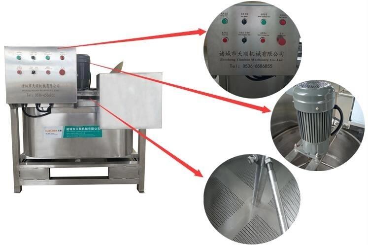 Fried Food Fryer Deoiler Machinery Peanut Centrifugal Deoiling Machine