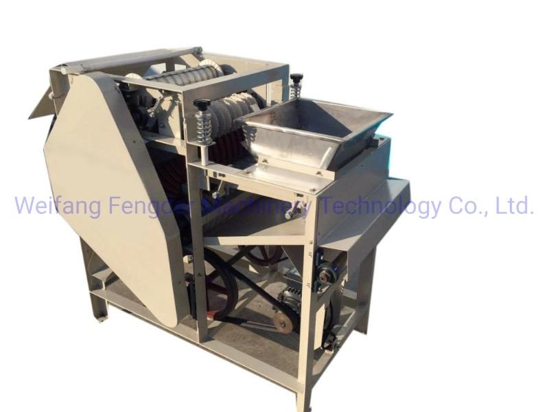 100-150kg/H Raw Peanut Red Skin Peeler Almond/Broad Bean Peeling Machine