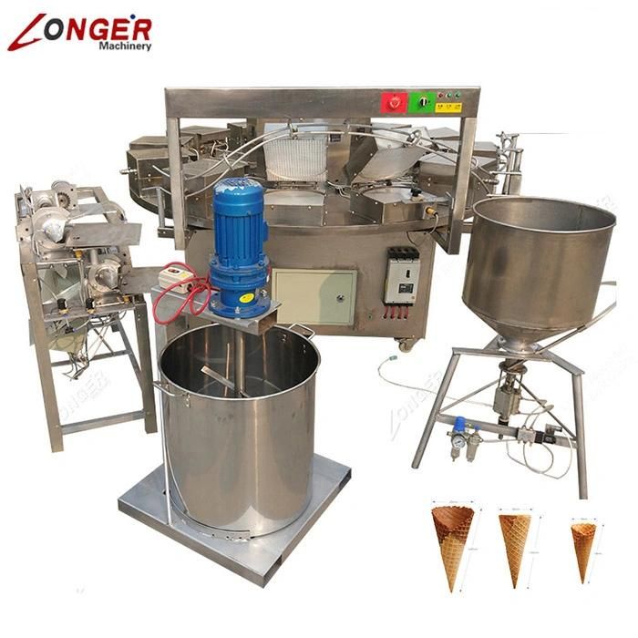 Italian Small Ice Cream Biscuit Cone Machine Pizzelle Maker