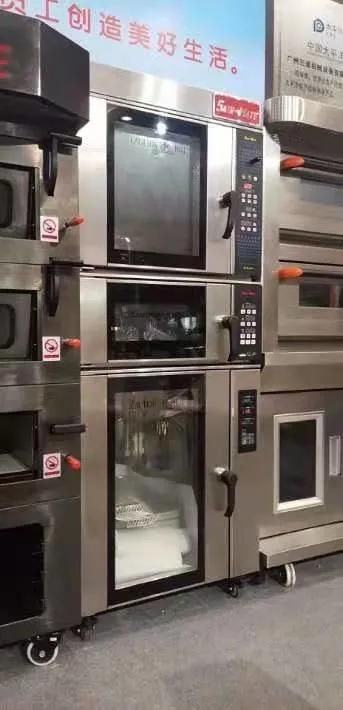 Kitchen Bakery Equipment Luxury 3 Deck 6 Trays Commercial Gas Oven