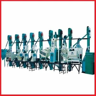 50-60 Ton/Day Integrated Rice Milling Line