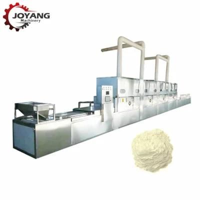 Industrial Microwave Soya Flour Lotus Root Starch Drying Sterilization Machine