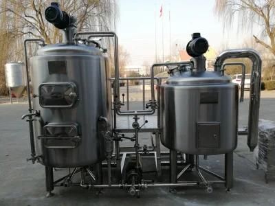 300L Beer Brewing Equipment 304 Stainless Steel Suitable for Homes and Bars