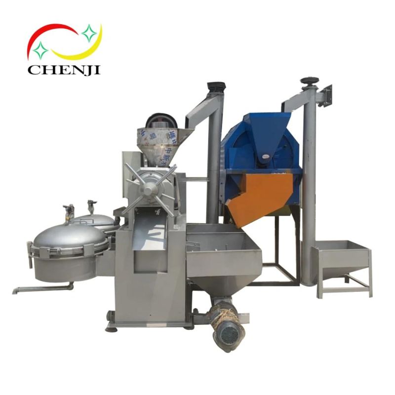 6yl-140jd Series Automatic Oil Pressing Machine for Oil Extraction with Spiral Auger Conveyor