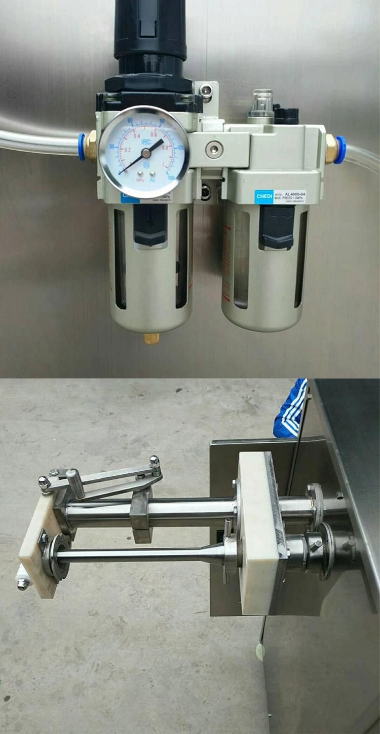 Pneumatic Quantitative Twist Sausage Enema Making Filling Filler Salami Maker Sausage Stuffer