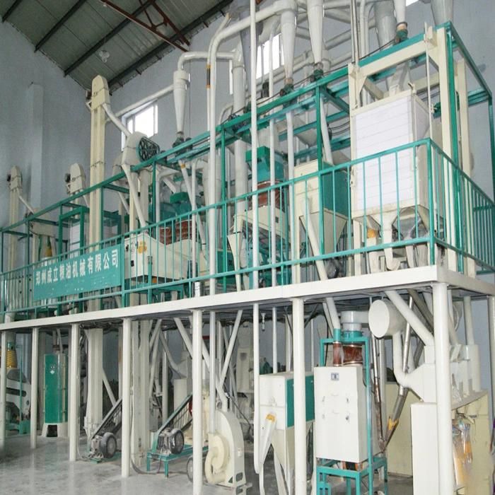 Machine to Make Corn Grits and Flour Capacity 400 - 500kg/H Flower Mill