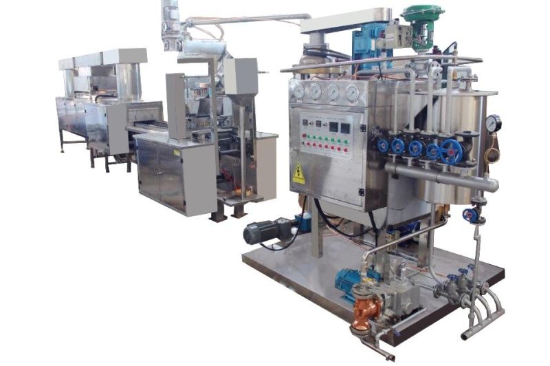 Automatic Hard Candy Depositing Production Machinery in Shanghai