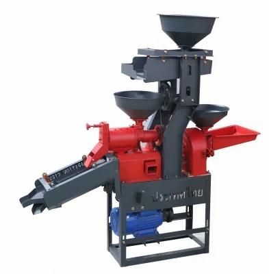 Rice Mill Machine/Family Using Rice Mill Machine, Combine Grinding Machine