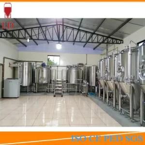 Electric Steam Direct Fire Heating Equipment Micro Craft Beer Brewerybrewing Fermentation