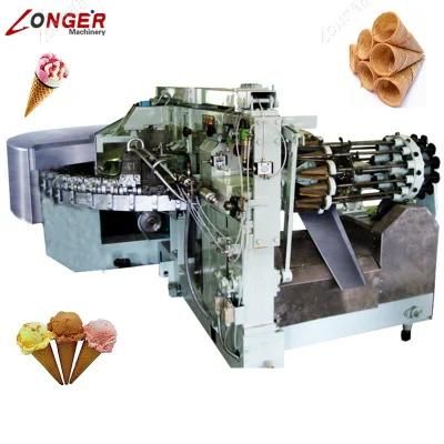 Types of Industrial Crisp Waffle Ice Cream Cone Baker Machine