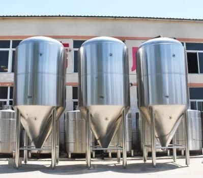 8000L Fermentation Stainless Steel Brewing Conical Tanks for Brewery