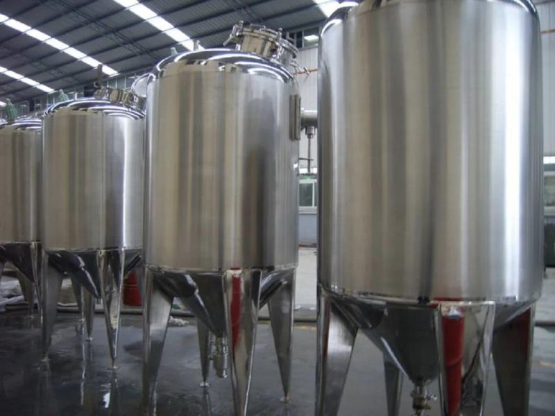 50-5000L Sanitary Storage Tank Aseptic Tank for Alcohol
