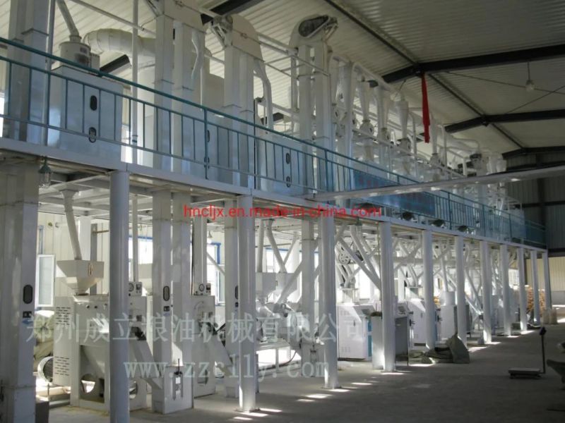 Maize Milling Full Line Machine 2.5 Tons / Hour at Least