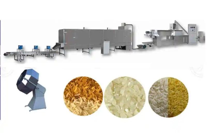 New Type High Repaid Nutritional Rice   Equipment with Ce