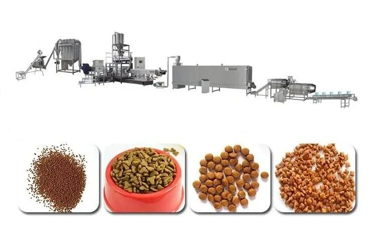 Floating Pellet Fish Feed Production Line Extruder Equipment