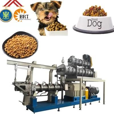 Many Kinds of Automatic Pet Cat Dog Food Making Machine Dry Pet Food Pellet Processing ...