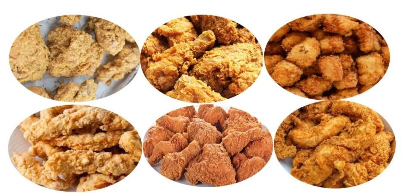 Breaded Chicken Product Battered Cod Portions Processing Machine
