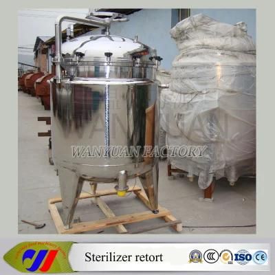 Vertical Sterilizer Retort for Kinds of High Temperature Resistant Packaging