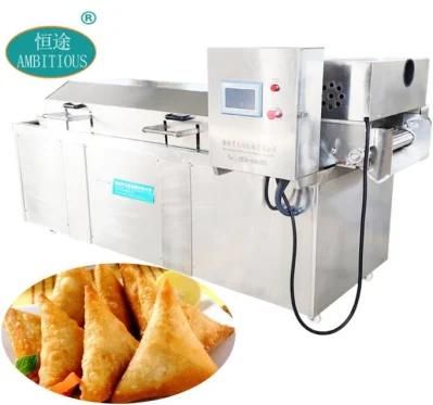 Manufacturer of Commercial Frying Electric Fry Machine Stainless Steel Conveyor Belt Fryer ...