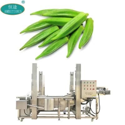 Bubble Washer High Pressure Water Jet Okra Washing Machine