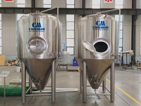 Cassman 1000L SUS304 2 Vessels Brewhouse System for Beer Brewery Plant