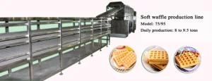 Full Automatic Soft Waffle Maker Production Line