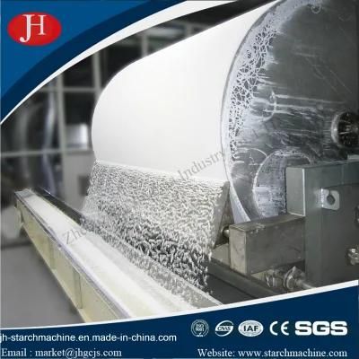 Rotary Drum Vacuum Filter Sweet Potato Starch Dewater Machine