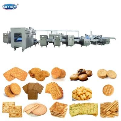 Multifunctional Temperature Zone Oven Auto Soft and Hard Biscuit Line