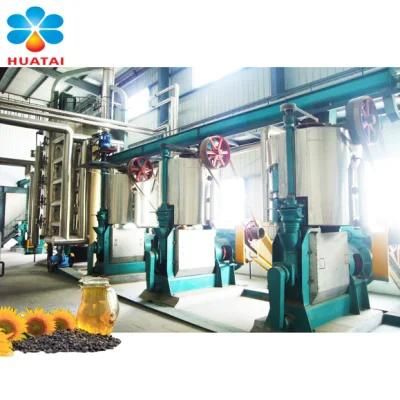 Factory Supplied 20t/D Sunflower Oil Machine