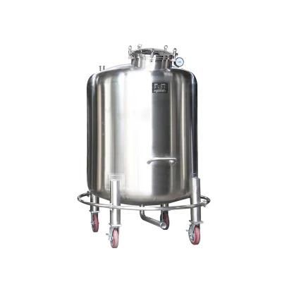 Sanitary Liquid Buffer Tank Olive Oil Raw Milk Stainless Steel Storage Tank
