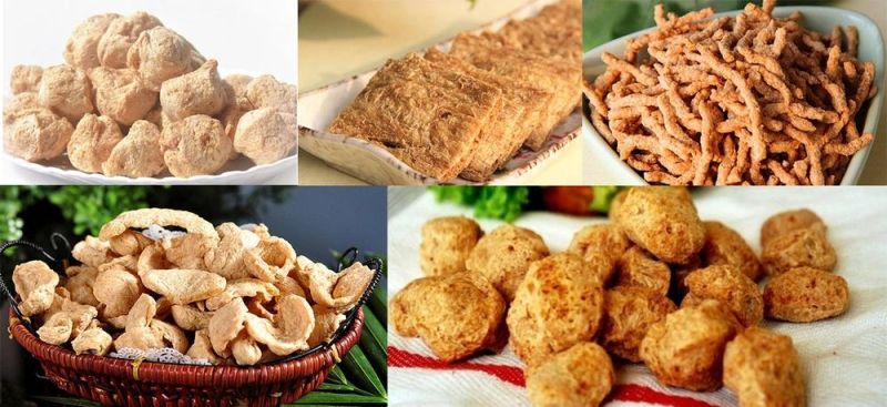 High Capacity of Textures Soya Protein Soya Meat Production Line