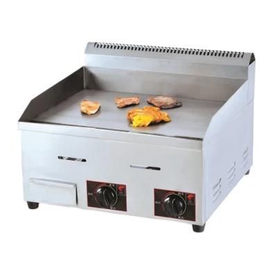 Electric Burger Griddle Heat Control Stainless Steel Grill Plate Half Flat and Grooved