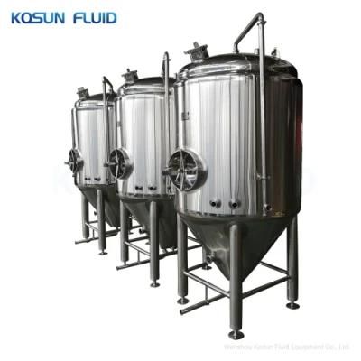 Stainless Steel 100L 500 Liter Unitank Cerveza Wine Brewery Brewing Beer Conical ...