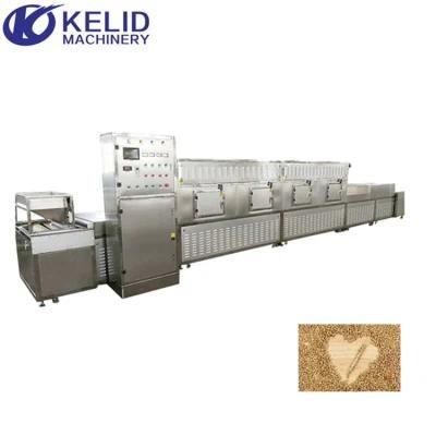 Tunnel - Belt Barley Grains Beans Curing Drying and Sterilization Machine