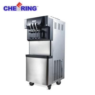 Soft Ice Cream Machine, Three Flavor Ice Cream Maker