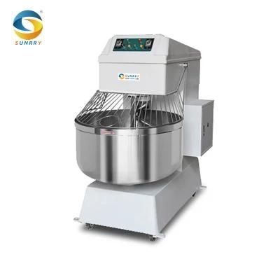 High Speed Commercial Bread spiral Mixer 60kg 100kg Stainless Steel Bakery Dough Mixer for ...