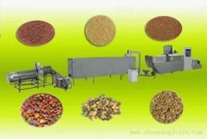 2014 Hot Sale! Automatic Dog Food Pellet Pet Food Extruder Machine/Production Line ...