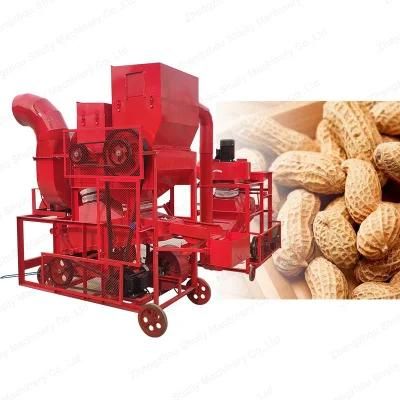 High Capacity Peanut Thresher Sheller Dehuller Machine
