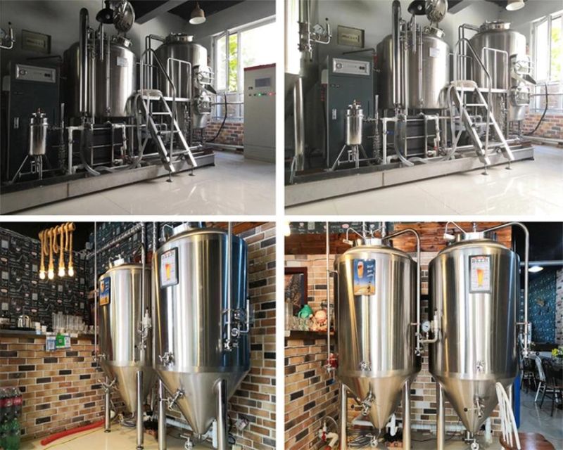 500L Brewing Plant 500L Micro Beer Brewing Equipment Alcohol Machines Mini