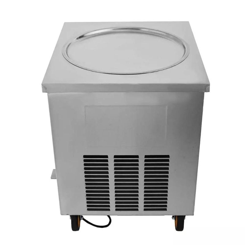 Street Food Mini Fried Ice Cream Roll Machine Fried Ice Cream Machine