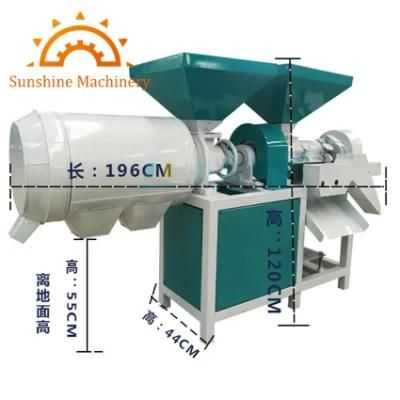 Corn Peeler Grinder Grinding Maize Peeling Machine Price