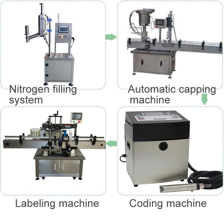 Garlic Cloves Filling Production Line with Liquid Nitrogen Full Automatic Garlic Peeling Machine