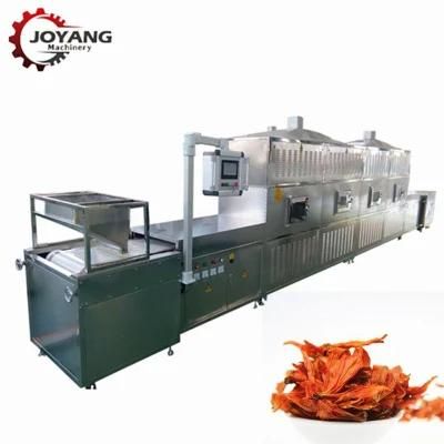 40kw Industry Fily Flower Tea Microwave Fixing Equipment