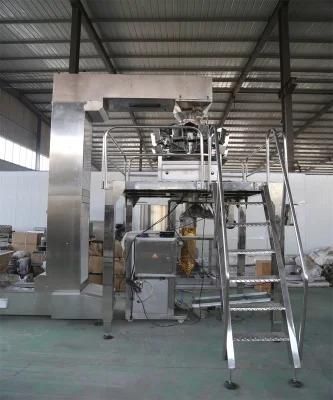 High Quality Stainless Industrial Potato Fries Weighing and Packaging Machine