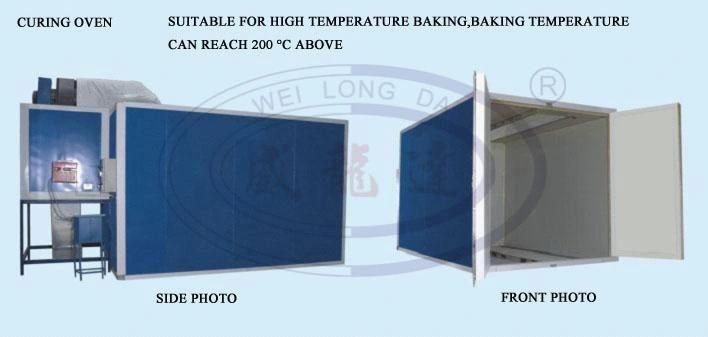 High Temperature Baking Oven/ Chamber Type Fuel Curing Oven