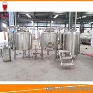Electric Steam Direct Fire Heating Cn Craft Beer Brewery Brewing Fermenting Equipment